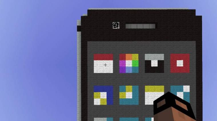 Minecraft - valaki épített egy működő iPhone-t bevezetőkép