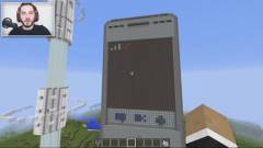Minecraft - a működő telefon, amivel videótelefonálni is lehet kép
