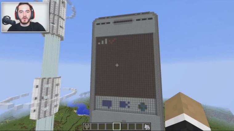 Minecraft - a működő telefon, amivel videótelefonálni is lehet bevezetőkép