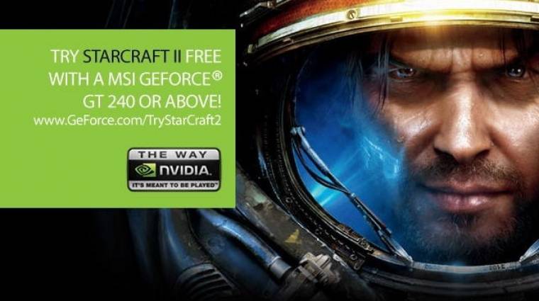 StarCraft II próbacsomag az MSI GeForce kártyákhoz kép