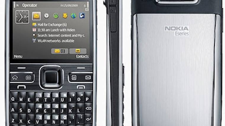A C6 után a Nokia E72 is frissült kép