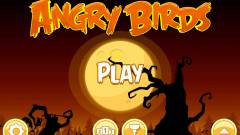 Angry Birds Halloween - a madarak Halloweenkor is dühösek kép