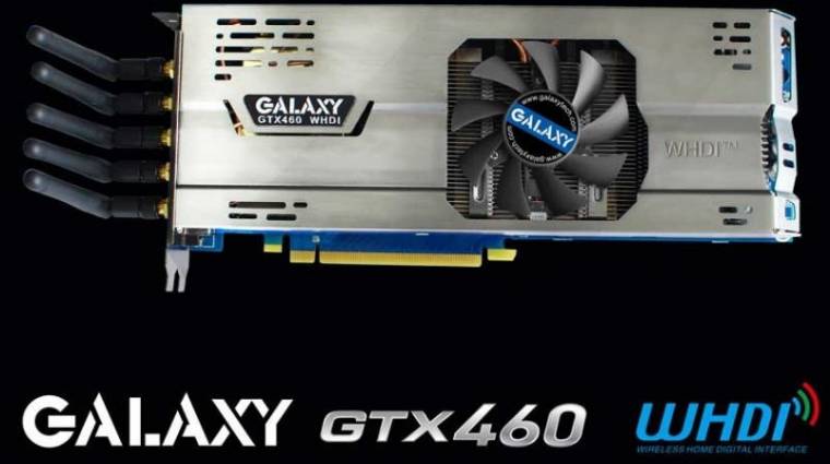 Galaxy GeForce GTX 460 WHDI technológiával kép