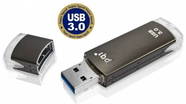 USB 3.0-ás pendrive a PQI-tól kép