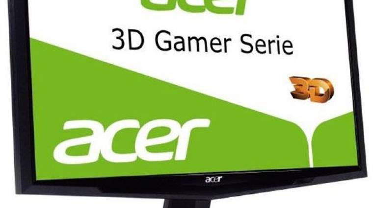Új 3D-s monitor az Acertől kép