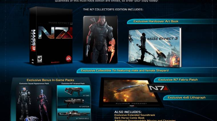 Mass Effect 3 Digital Deluxe Edition csak az Origin oldalán bevezetőkép