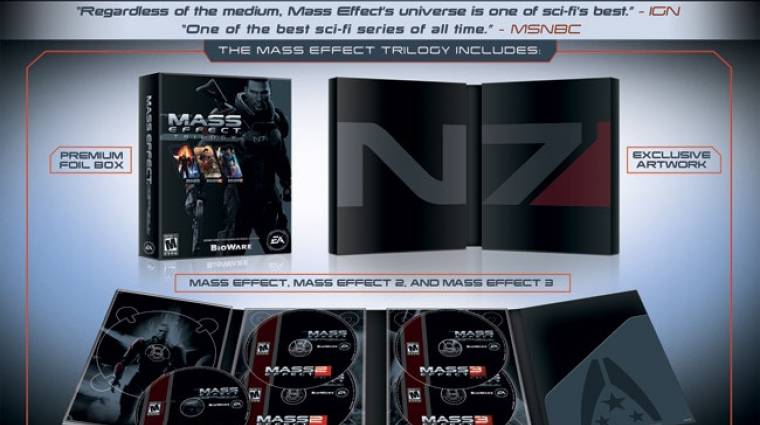 Más-más DLC-t kapnak a Mass Effect Trilogy különböző kiadásai bevezetőkép