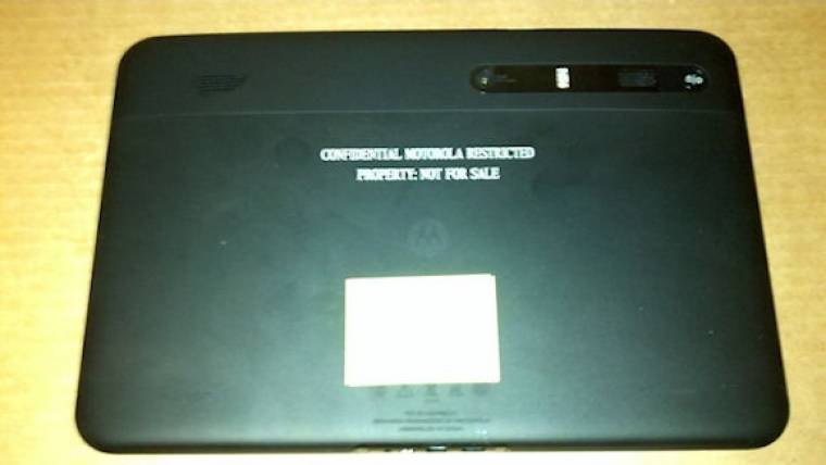 Motorola Android 3.0 tablet