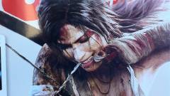 Sérült Lara Croft nyalogatja sebeit kép