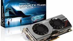 MSI: GeForce GTX 560 Ti Hawk kiadásban kép