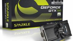 GeForce GTX 560 SE a Sparkle-től kép