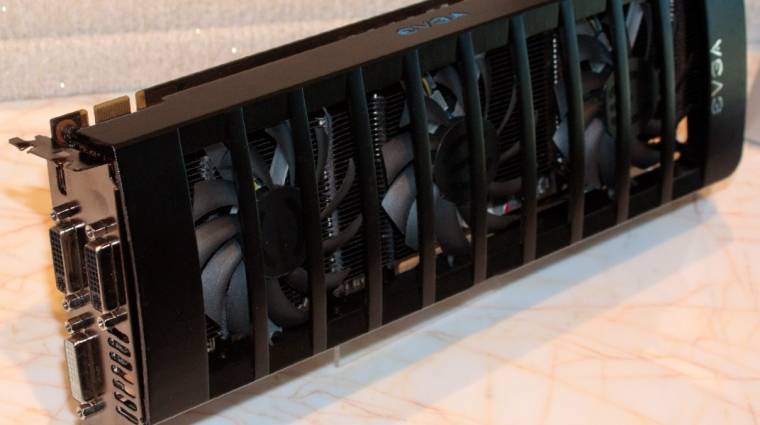 GeForce GTX 590 zárt ajtók mögött a CeBIT-en kép