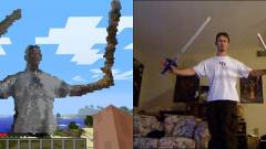 Minecraft Kinect 2.0 - amikor a szobrok megmozdulnak kép