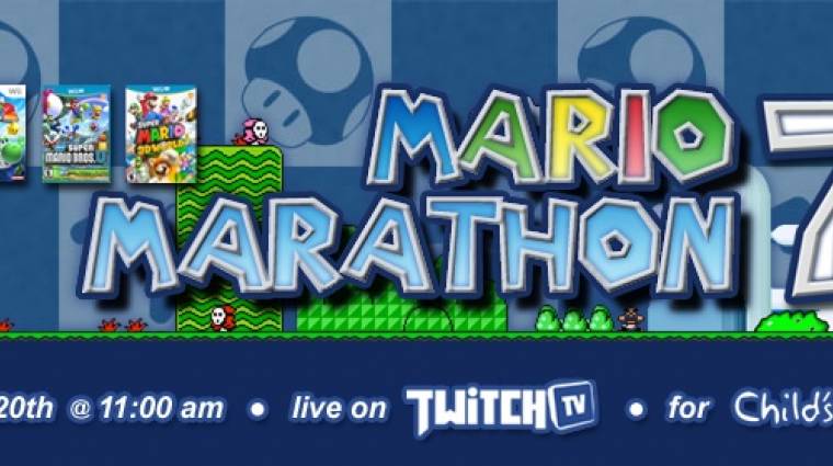 Jótékonysági Mario Marathon a gyerekekért (élő) bevezetőkép