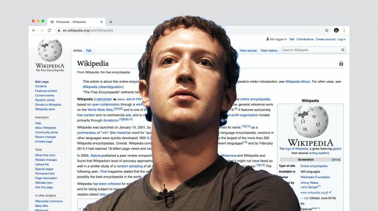 Mark Zuckerbergék ellenőrizhetik a Wikipedia hitelességét? kép