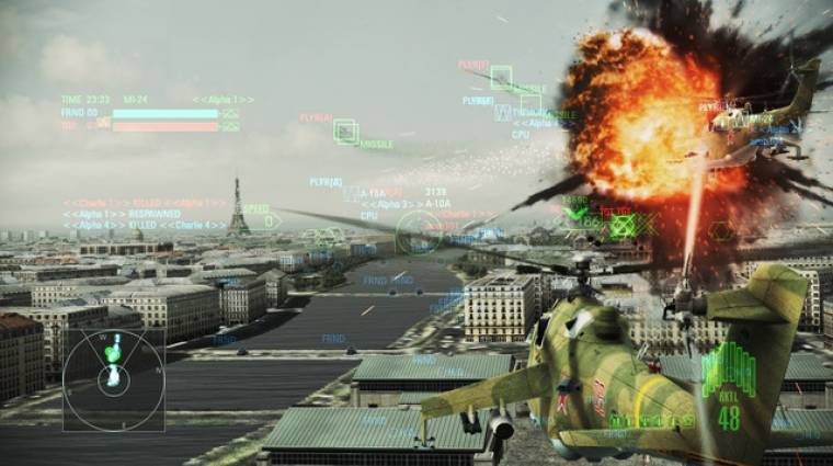 Ace Combat: Assault Horizon screenshot zuhatag bevezetőkép
