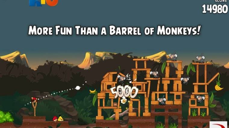 Angry Birds Rio - nagyobb móka, mint egy taliga aprómajom bevezetőkép