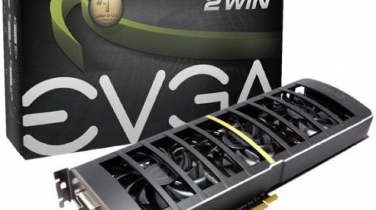 Két GPU-s GTX 460 az EVGA-tól kép