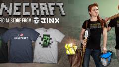 Minecraft - A J!NX a játék hivatalos pólószállítója kép