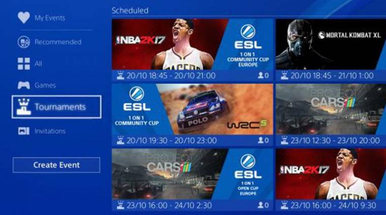 Már a PS4-es játékosoknak is szervez versenyeket az ESL bevezetőkép