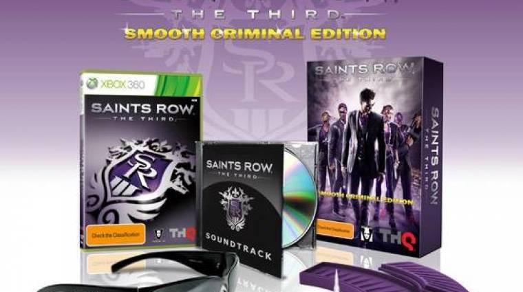 Jóféle csomagot kínál a Saints Row Smooth Criminal Edition-je bevezetőkép