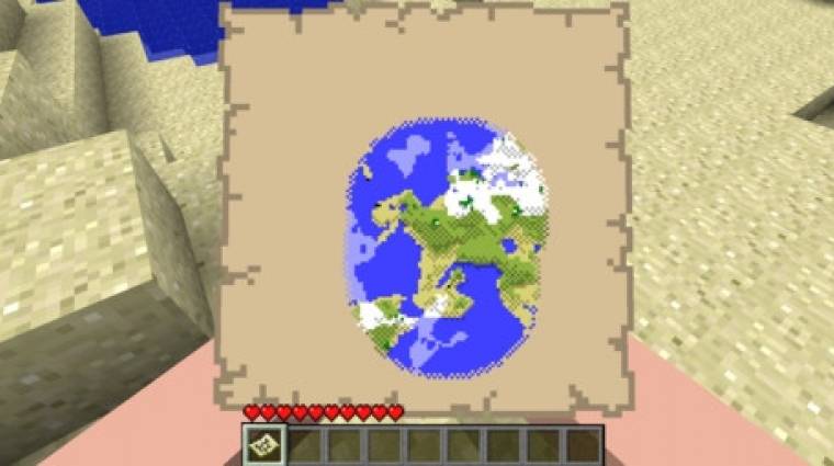 Minecraft - 1.6-os peccsben jön a térkép bevezetőkép