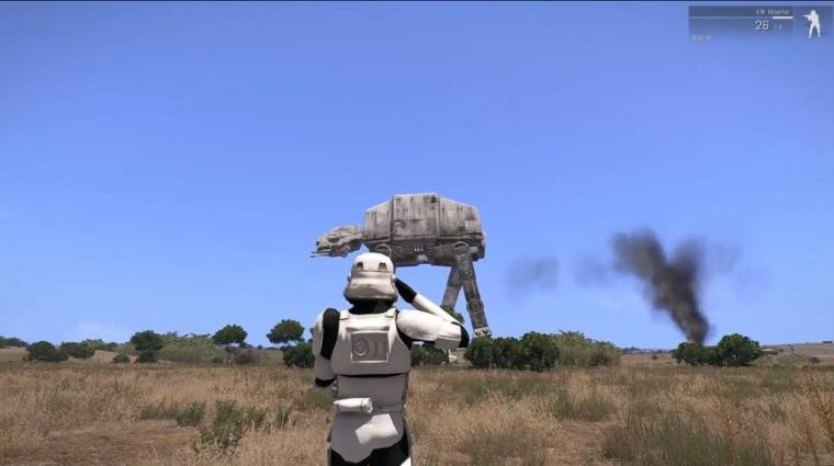 Az Arma III Star Wars mod, amiben AT-AT-ket rombolhatunk bevezetőkép