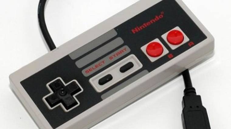 NES kontroller kinézetű USB drive kép
