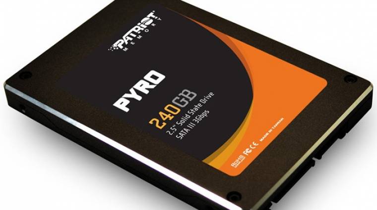 A Patriot bejelentette a Pyro névre hallgató SSD-jét kép