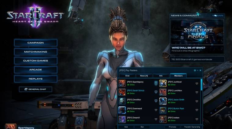 StarCraft II: Heart of the Swarm - Bemutatkozik a Groups rendszer bevezetőkép