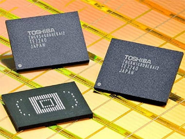 Toshiba NAND flash memóriák
