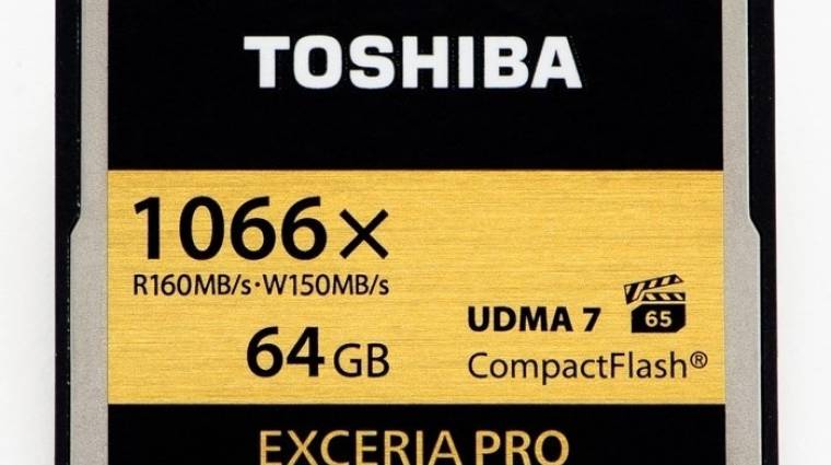 Szupergyors memóriakártya a Toshibától kép