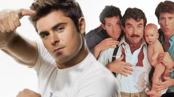 Harom Ferfi Es Egy Bebi Remake Keszul Zac Efronnal A Foszerepben
