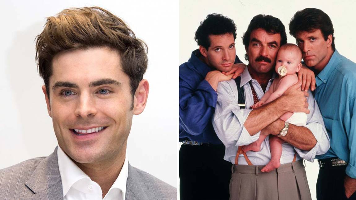 Zac Efronnal Keszul A Harom Ferfi Es Egy Bebi Remake Je Puliwood