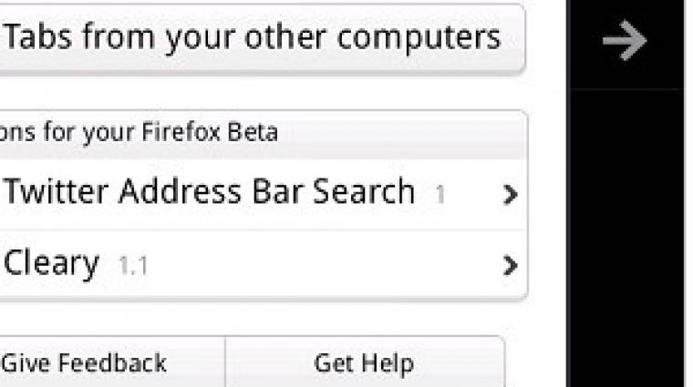 Hat érdekes Firefox 6 újdonság kép