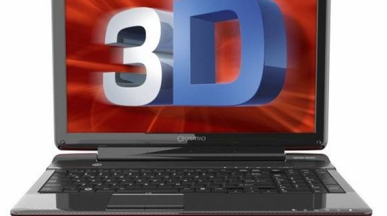 Bejelentette a Toshiba az első szemüvegmentes 3D laptopot kép