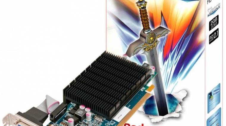Passzív Radeon HD 6570 az HIS-től kép