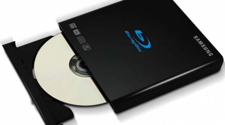 Négyrétegű lemezt is ír a Samsung mobil Blu-ray író kép