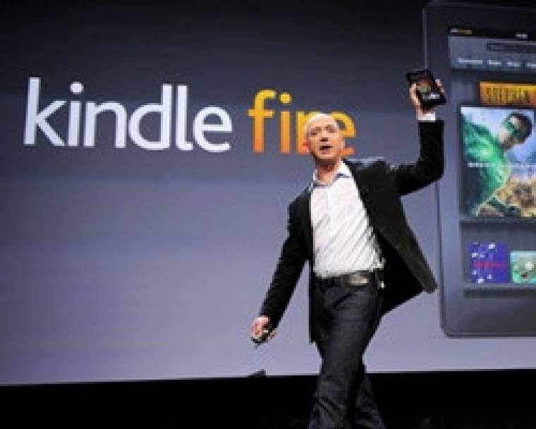 Jeff Bezos és a Kindle Fire