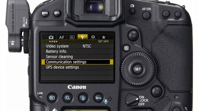 Itt a Canon EOS-1D X SLR csúcsmodell kép