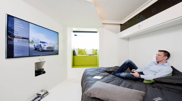Kinecttel vezérelhető a jövő szállodai szobája kép