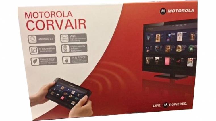 Motorola Corvair: tablet és univerzális távirányító kép
