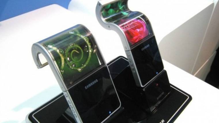 Samsung: rugalmas kijelzők akár már jövőre  kép