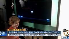 Xbox - ötéves kisfiú fedezett fel egy biztonsági rést kép