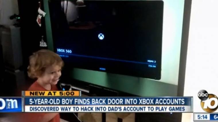 Xbox - ötéves kisfiú fedezett fel egy biztonsági rést bevezetőkép