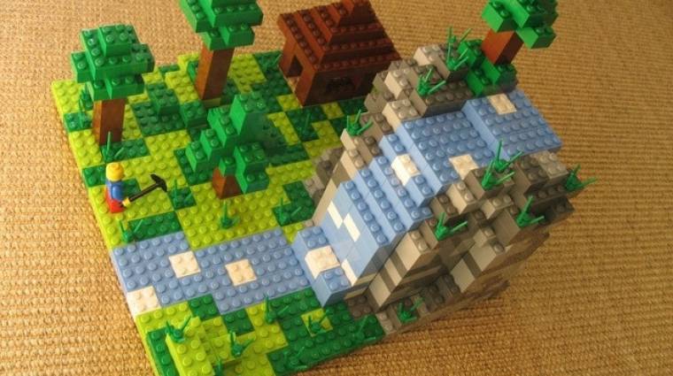 Lego Minecraft - hivatalos együttműködés kezdődött bevezetőkép