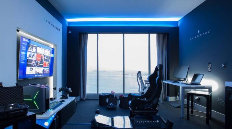 Az Alienware megalkotta a hotelszobát, ami minden gamer álma bevezetőkép