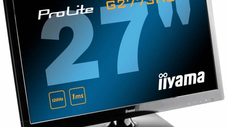 120 Hz-es Iiyama monitor játékosoknak kép