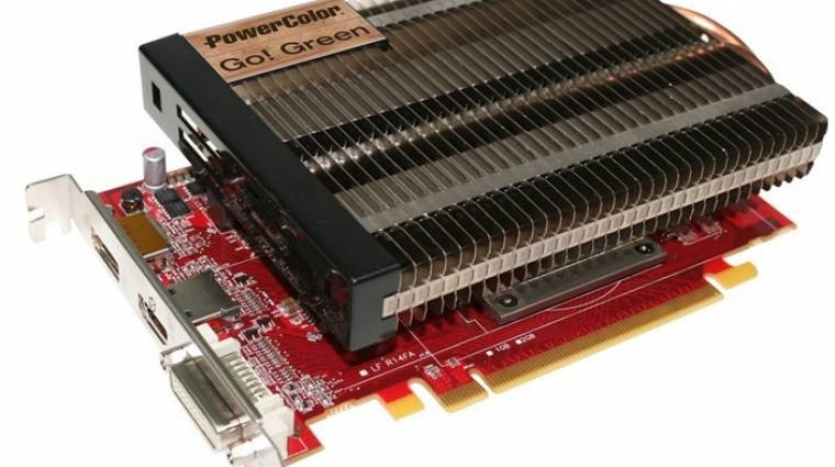 PowerColor Radeon HD 7750 passzív hűtéssel kép