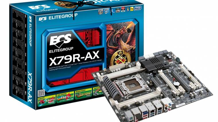 ECS X79R-AX - Intel X79 az eredeti recept alapján bevezetőkép